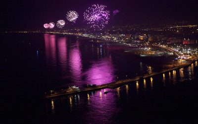 Notte Rosa 2010 spettacolo pirotecnico_ - il CAPODANNO dell'estate in Riviera dell'Emilia Romagna - 3/5 Luglio 2010 - copy ph © giorgio salvatori /www.officinaphotografica.com